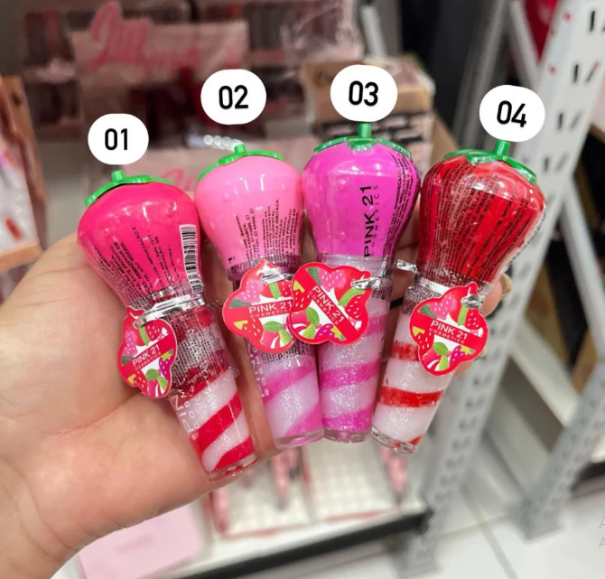 Morango Labial - PINK 21