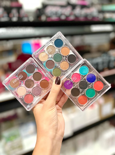 Paleta de Sombras 9 cores - Febella