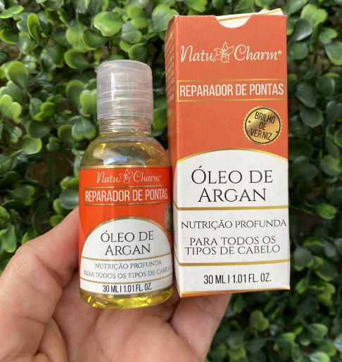 Reparador de pontas - óleo de Argan - Natu Charm